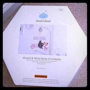 Musical & White noise crib mobile